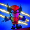 imageBleacher Creatures Marvel Rocket Raccoon 8quot Kuricha Sitting Plush Soft Chibi Inspired ToyWolverine