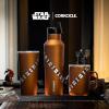 imageCorkcicle Sport Canteen  Keeps Beverages Cold 25 Hours  Triple Insulated Stainless Steel  ScrewOn Lid  Reusable Bottle  Summer Drinkware Gift  Keeps Drinks Ice Cold  20 oz  DeadpoolChewbacca