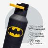 imageCorkcicle Sport Canteen  Keeps Beverages Cold 25 Hours  Triple Insulated Stainless Steel  ScrewOn Lid  Reusable Bottle  Summer Drinkware Gift  Keeps Drinks Ice Cold  20 oz  DeadpoolBatman