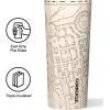 imageCorkcicle Sport Canteen  Keeps Beverages Cold 25 Hours  Triple Insulated Stainless Steel  ScrewOn Lid  Reusable Bottle  Summer Drinkware Gift  Keeps Drinks Ice Cold  20 oz  DeadpoolMarauders Map
