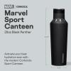 imageCorkcicle Sport Canteen  Keeps Beverages Cold 25 Hours  Triple Insulated Stainless Steel  ScrewOn Lid  Reusable Bottle  Summer Drinkware Gift  Keeps Drinks Ice Cold  20 oz  DeadpoolBlack Panther