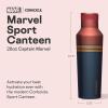 imageCorkcicle Sport Canteen  Keeps Beverages Cold 25 Hours  Triple Insulated Stainless Steel  ScrewOn Lid  Reusable Bottle  Summer Drinkware Gift  Keeps Drinks Ice Cold  20 oz  DeadpoolCaptain Marvel