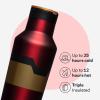 imageCorkcicle Sport Canteen  Keeps Beverages Cold 25 Hours  Triple Insulated Stainless Steel  ScrewOn Lid  Reusable Bottle  Summer Drinkware Gift  Keeps Drinks Ice Cold  20 oz  DeadpoolIron Man