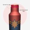 imageCorkcicle Sport Canteen  Keeps Beverages Cold 25 Hours  Triple Insulated Stainless Steel  ScrewOn Lid  Reusable Bottle  Summer Drinkware Gift  Keeps Drinks Ice Cold  20 oz  DeadpoolCaptain Marvel