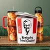 imageCorkcicle Sport Canteen  Keeps Beverages Cold 25 Hours  Triple Insulated Stainless Steel  ScrewOn Lid  Reusable Bottle  Summer Drinkware Gift  Keeps Drinks Ice Cold  20 oz  DeadpoolKFC Chicken