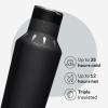 imageCorkcicle Sport Canteen  Keeps Beverages Cold 25 Hours  Triple Insulated Stainless Steel  ScrewOn Lid  Reusable Bottle  Summer Drinkware Gift  Keeps Drinks Ice Cold  20 oz  DeadpoolBlack Panther