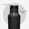 imageCorkcicle Sport Canteen  Keeps Beverages Cold 25 Hours  Triple Insulated Stainless Steel  ScrewOn Lid  Reusable Bottle  Summer Drinkware Gift  Keeps Drinks Ice Cold  20 oz  DeadpoolBlack Panther
