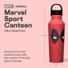 imageCorkcicle Sport Canteen  Keeps Beverages Cold 25 Hours  Triple Insulated Stainless Steel  ScrewOn Lid  Reusable Bottle  Summer Drinkware Gift  Keeps Drinks Ice Cold  20 oz  DeadpoolDeadpool