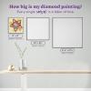 imageDIAMOND ART CLUB Deadpool Marvel Diamond Painting Kit Fun DIY Crafts for Adults and All Ages Round Diamond Art Canvas for Beginners 13quot x 18quot 328 x 46 cmBlack Widow