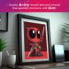 imageDIAMOND ART CLUB Deadpool Marvel Diamond Painting Kit Fun DIY Crafts for Adults and All Ages Round Diamond Art Canvas for Beginners 13quot x 18quot 328 x 46 cmDeadpool
