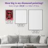 imageDIAMOND ART CLUB Deadpool Marvel Diamond Painting Kit Fun DIY Crafts for Adults and All Ages Round Diamond Art Canvas for Beginners 13quot x 18quot 328 x 46 cmDeadpool