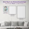 imageDIAMOND ART CLUB Deadpool Marvel Diamond Painting Kit Fun DIY Crafts for Adults and All Ages Round Diamond Art Canvas for Beginners 13quot x 18quot 328 x 46 cmLittle But Mighty  Superman