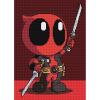 imageDIAMOND ART CLUB Deadpool Marvel Diamond Painting Kit Fun DIY Crafts for Adults and All Ages Round Diamond Art Canvas for Beginners 13quot x 18quot 328 x 46 cmDeadpool