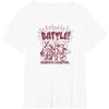 imageDeadpool  Deadpool vs Lady Deadpool TShirtWhite