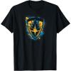 imageGuardians Of The Galaxy  Airbrush Logo TShirtBlack