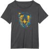 imageGuardians Of The Galaxy  Airbrush Logo TShirtDark Heather Grey