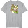 imageGuardians Of The Galaxy  Baby Groot Characters TShirtHeather Grey