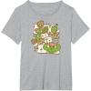 imageGuardians Of The Galaxy  Baby Groot Characters TShirtHeather Grey