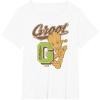 imageGuardians Of The Galaxy  Baby Groot Collegiate TShirtWhite