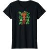 imageGuardians Of The Galaxy  Baby Groot Leaf TShirtBlack