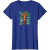 imageGuardians Of The Galaxy  Baby Groot Leaf TShirtRoyal Blue