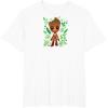 imageGuardians Of The Galaxy  Baby Groot Leaf TShirtWhite