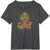 imageGuardians Of The Galaxy  Baby Groot TShirtDark Heather Grey