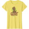 imageGuardians Of The Galaxy  Baby Groot TShirtLemon Yellow