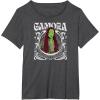 imageGuardians Of The Galaxy  Gamora Art Nouveau TShirtDark Heather Grey