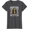 imageGuardians Of The Galaxy  Gamora Art Nouveau TShirtDark Heather Grey