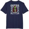 imageGuardians Of The Galaxy  Gamora Art Nouveau TShirtNavy Blue