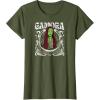 imageGuardians Of The Galaxy  Gamora Art Nouveau TShirtOlive Green
