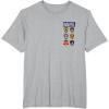 imageGuardians Of The Galaxy  Stacked Icons TShirtHeather Grey