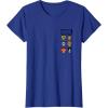 imageGuardians Of The Galaxy  Stacked Icons TShirtRoyal Blue