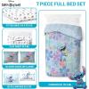 imageJay Franco Marvel Deadpool Queen Size Comforter Set  7 Piece Bedding Includes Sheet Set and Pillow Covers  Gray and Red Super Soft Cozy BeddingMulti  Stitch