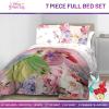 imageJay Franco Marvel Deadpool Queen Size Comforter Set  7 Piece Bedding Includes Sheet Set and Pillow Covers  Gray and Red Super Soft Cozy BeddingPink  Princess 01