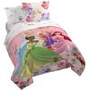 imageJay Franco Marvel Deadpool Queen Size Comforter Set  7 Piece Bedding Includes Sheet Set and Pillow Covers  Gray and Red Super Soft Cozy BeddingPink  Princess 01