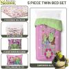 imageJay Franco Marvel Deadpool Queen Size Comforter Set  7 Piece Bedding Includes Sheet Set and Pillow Covers  Gray and Red Super Soft Cozy BeddingPurple  Shrek
