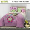 imageJay Franco Marvel Deadpool Queen Size Comforter Set  7 Piece Bedding Includes Sheet Set and Pillow Covers  Gray and Red Super Soft Cozy BeddingPurple  Shrek