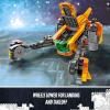 imageLEGO Marvel Baby Rockets Ship 76254 from Guardians of the Galaxy 3 Featuring Rocket Raccoon Minifigures Collectible Super Hero Buildable Spaceship Toy Gift for Kids Ages 8 and up