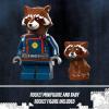 imageLEGO Marvel Baby Rockets Ship 76254 from Guardians of the Galaxy 3 Featuring Rocket Raccoon Minifigures Collectible Super Hero Buildable Spaceship Toy Gift for Kids Ages 8 and up