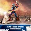 imageLEGO Marvel Captain America Construction Figure 76258 Buildable Marvel Action Figure Posable Marvel Collectible with Attachable Shield for Play and Display Avengers Toy for Boys and Girls Ages 812BlueRedWhite