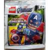 imageLEGO Marvel Captain America Construction Figure 76258 Buildable Marvel Action Figure Posable Marvel Collectible with Attachable Shield for Play and Display Avengers Toy for Boys and Girls Ages 812Blue