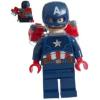 imageLEGO Marvel Captain America Construction Figure 76258 Buildable Marvel Action Figure Posable Marvel Collectible with Attachable Shield for Play and Display Avengers Toy for Boys and Girls Ages 812Blue