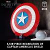 imageLEGO Marvel Captain Americas Shield 76262 Model Kit for Adults Collectible Replica of Captain Americas Iconic Shield This Disney Marvel Building Set for Adults Makes a Great Graduation Gift