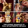 imageLEGO Marvel Infinity Gauntlet Set 76191 Collectible Thanos Glove with Infinity Stones Building Set Avengers Gift Idea for Adults and Teens Model Kits for Decoration and Display