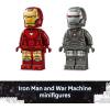 imageLEGO Marvel Iron Man ampamp War Machine vs Hammer Drones Building Toy  Pretend Play Set W 2 Toy Minifigures  Kids Building Blocks for Boys ampamp Girls Ages 7  Gift Idea for Birthdays  76320