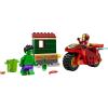imageLEGO Marvel Iron Man with Bike and The Hulk Building Set Easy Build Marvel Toy for Kids Collectible Playset with Motorcycle Toy and 2 Minifigures Great Gift for Boys and Girls Ages 4 and Up 76287