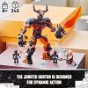 imageLEGO Marvel Thor vs Surtur Construction Figure Buildable Thor Super Hero Toy for Kids Marvel Action Figure Playset with 3 Minifigures Marvel Gift for Boys and Girls Ages 8 and Up 76289