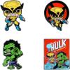 imageLoungefly PIN Marvel  Wolverine 50th Anniversay Comic 4 Pack Enamel Pin Set  XMen Enamel Pins  Cute Collectable Novelty Brooch  for Backpacks ampamp Bags  Gift Idea  Official Merchandise